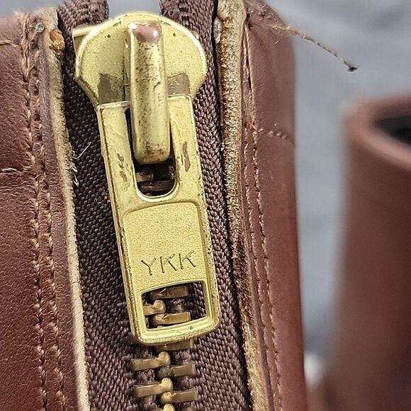 W.C Russell Moccasin Co Zephyr Boots Brown leather zip buckle hunting men's 8.5C - Picture 10 of 14